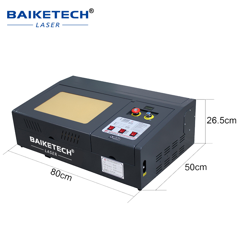 Industrial Laser Head - 3020 CO2 Lasergraveermachine TH‑K3020E Zwarte Behuizing