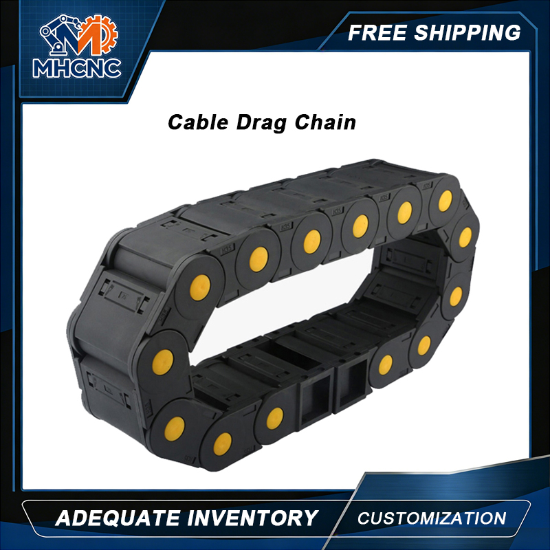 Drag Chain Cnc - MHCNC R55-R125 Ingesloten kabelsleepketting 20x25-20x103mm Niet-openende