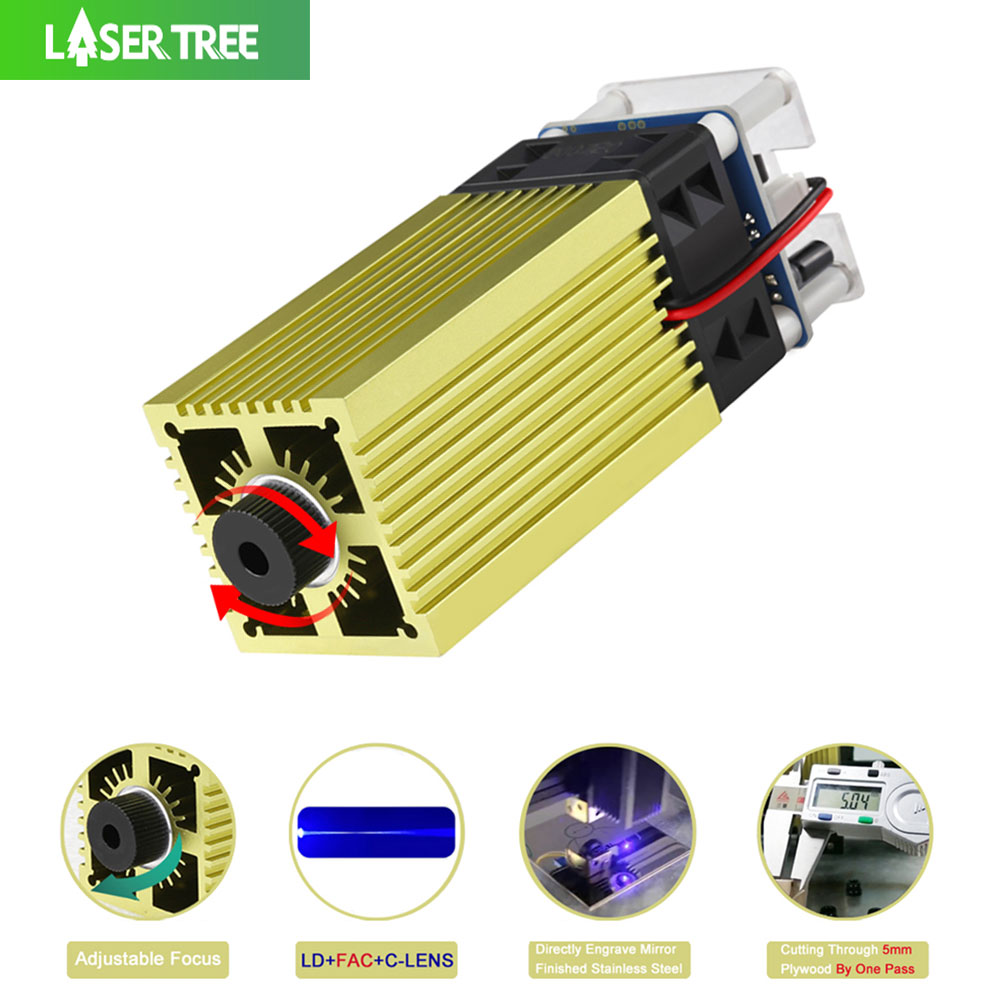 Industrial Handheld Laser Engraver - LASER BOOM 4W 5W Laser Module