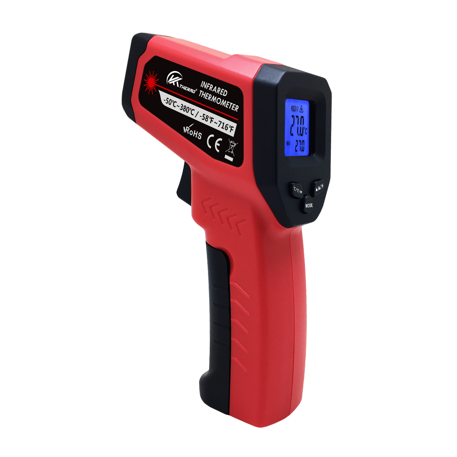 Industrial Laser Thermometer Gun - Lcd Industriële Elektronische Thermometer Noncontact-50 ~