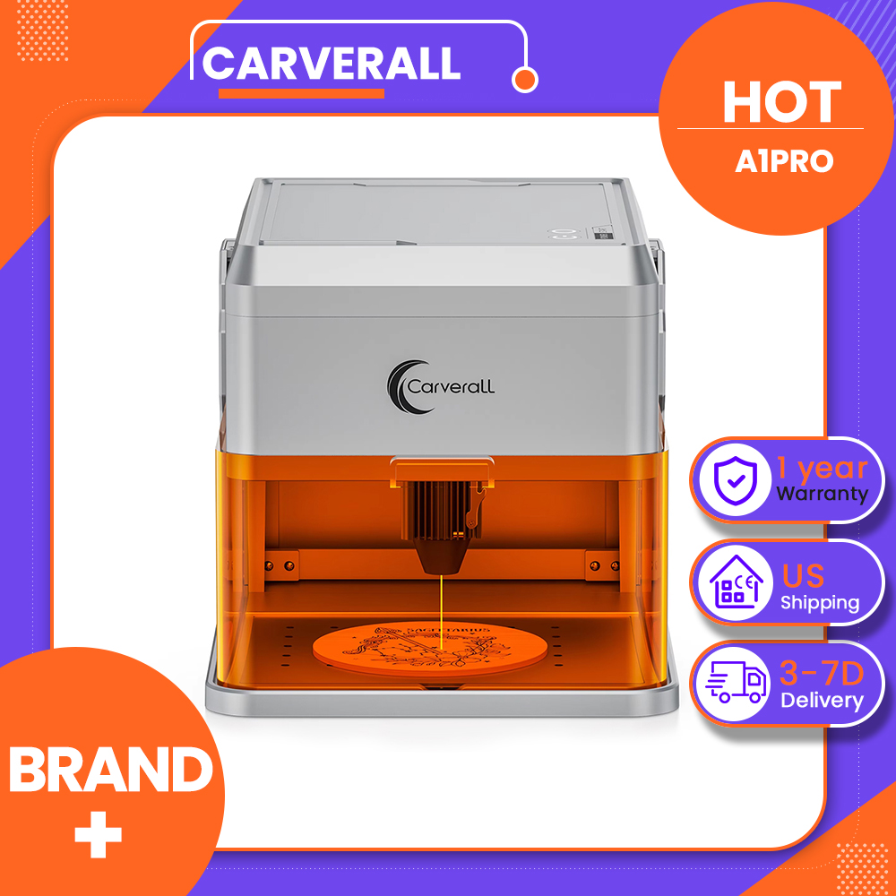 Industrial Handheld Laser Engraver - Carverall A1PRO 10W Lasergraveermachine met HD-camera,