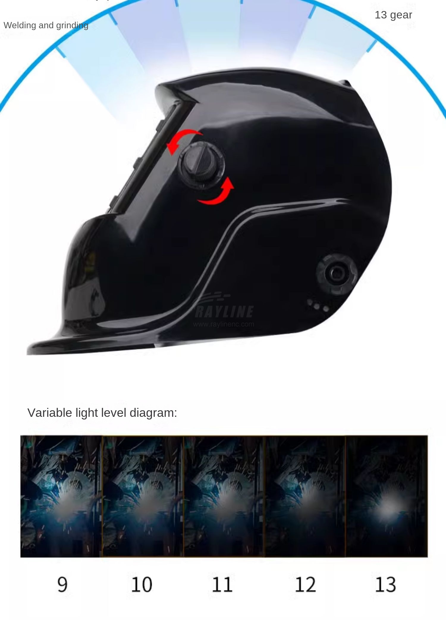 Industrial Laser Head - Laserbeschermingshelm Veiligheidshelm voor lasergraveren, snijden, lassen