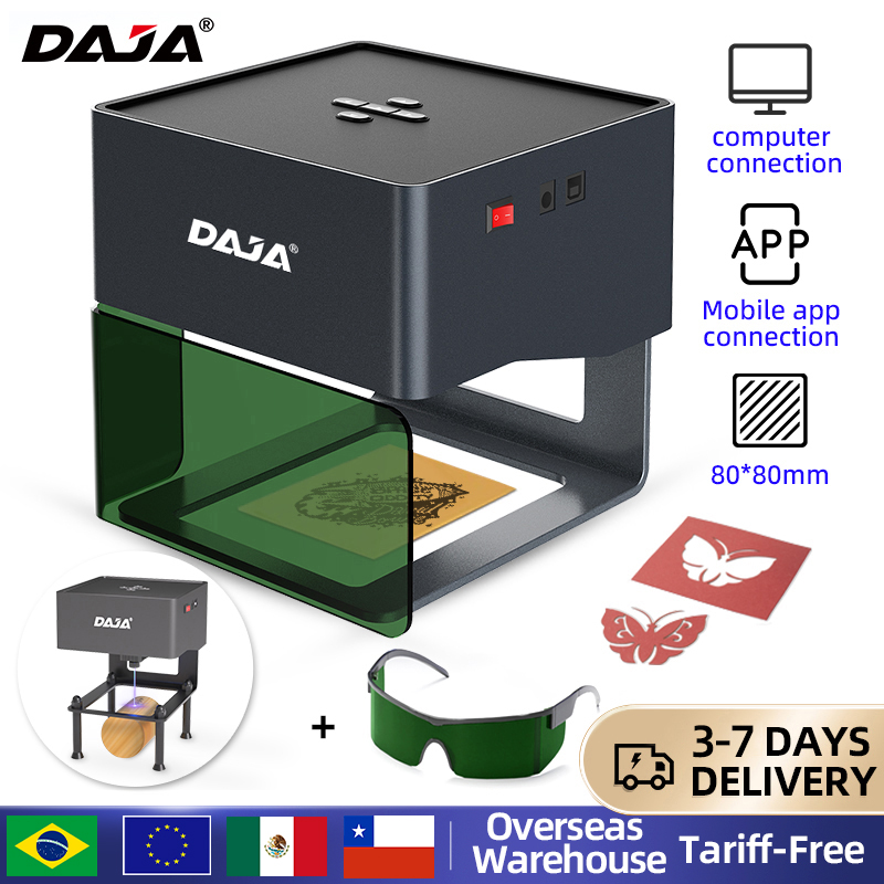 Industrial Handheld Laser Engraver - DAJA DJ6 Mini Draagbare Lasergraveerder Diy