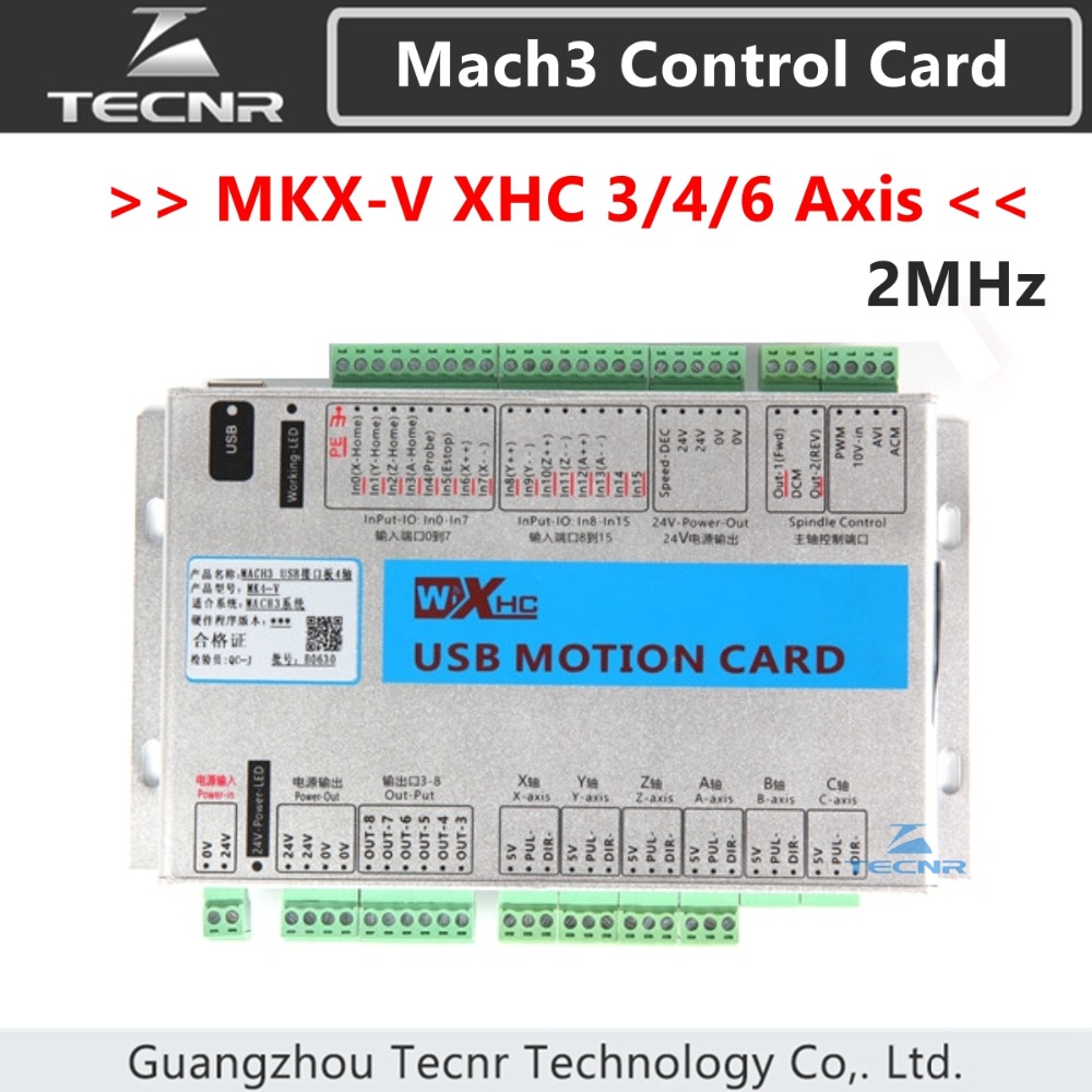 Xhc Mach3 MKX-V 3 4 6 As Usb B - Breakout Board Mach3 recensie en prijs