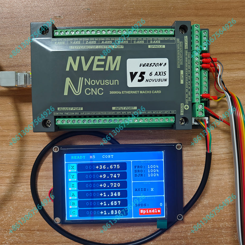 Nvem Cnc Motion Controller 300 - Breakout Board Mach3 recensie en prijs