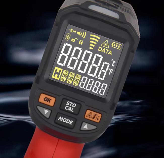 Industriële infraroodthermomet - Industrial Laser Thermometer Gun recensie en prijs