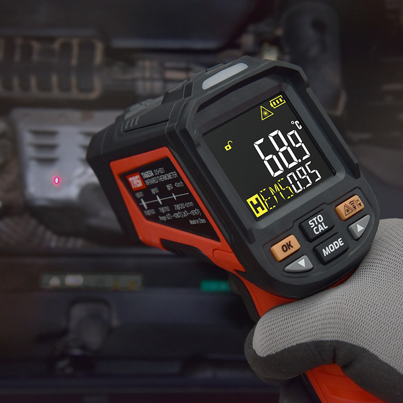 Industriële infraroodthermomet - Industrial Laser Thermometer Gun recensie en prijs