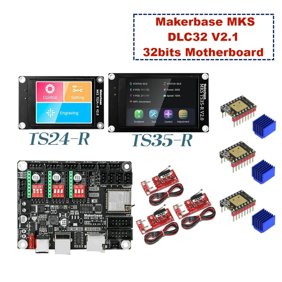 Makerbase MKS DLC32 V2.1 32 bi - Industrial Laser Technology recensie en prijs