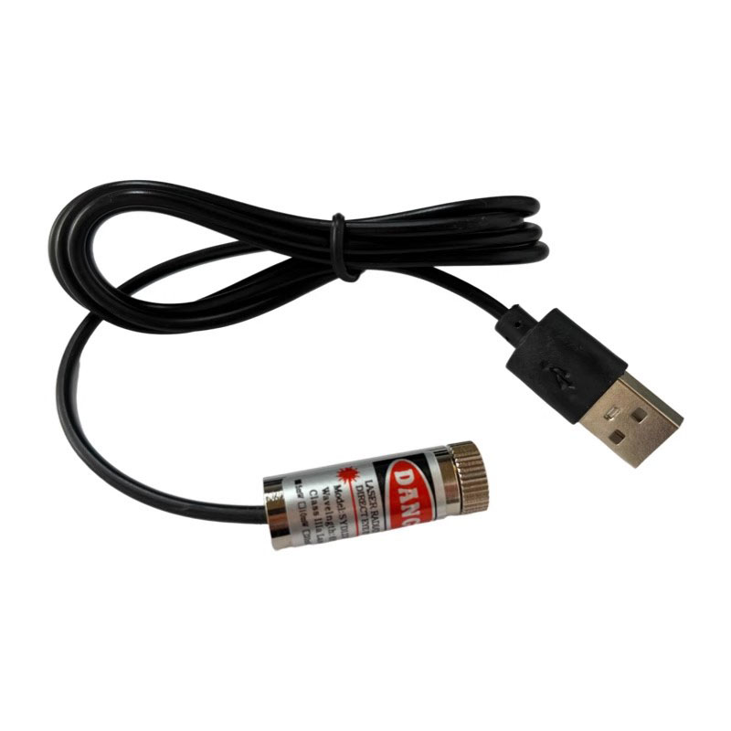 650nm Koperen Laserpointer USB - Industrial Laser Head recensie en prijs