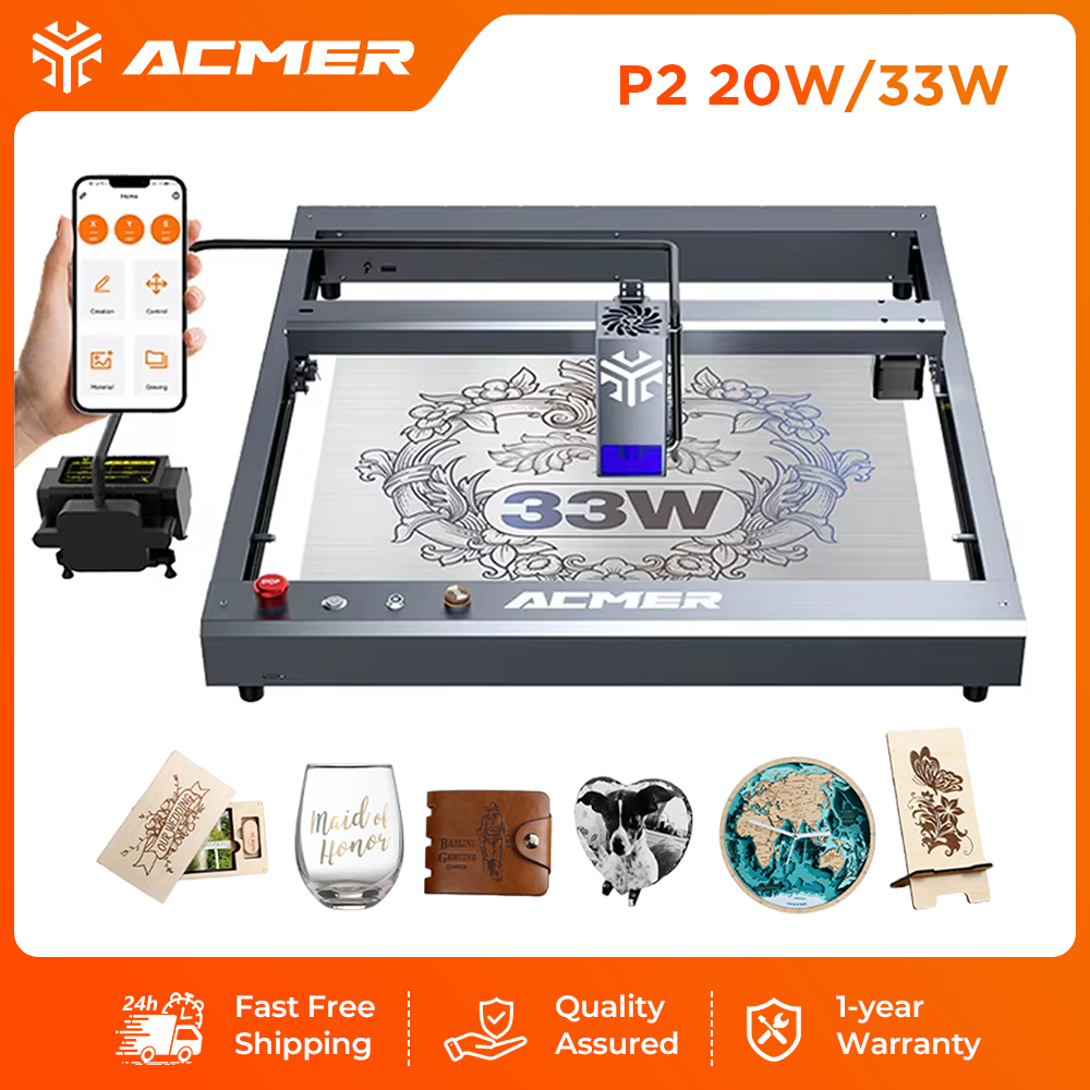ACMER P2 33W Lasergraveer- en  - Industrial Laser Guide recensie en prijs