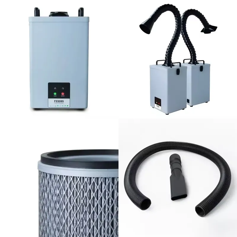 Industriële lasrook- en stofaf - Industrial Laser Fume Extractor recensie en prijs