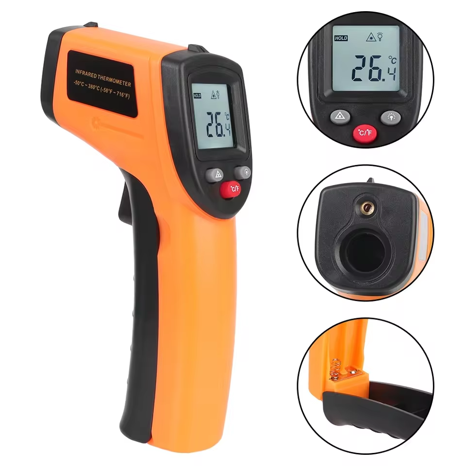 Nieuw T600 T600A digitaal infr - Industrial Laser Thermometer Gun recensie en prijs