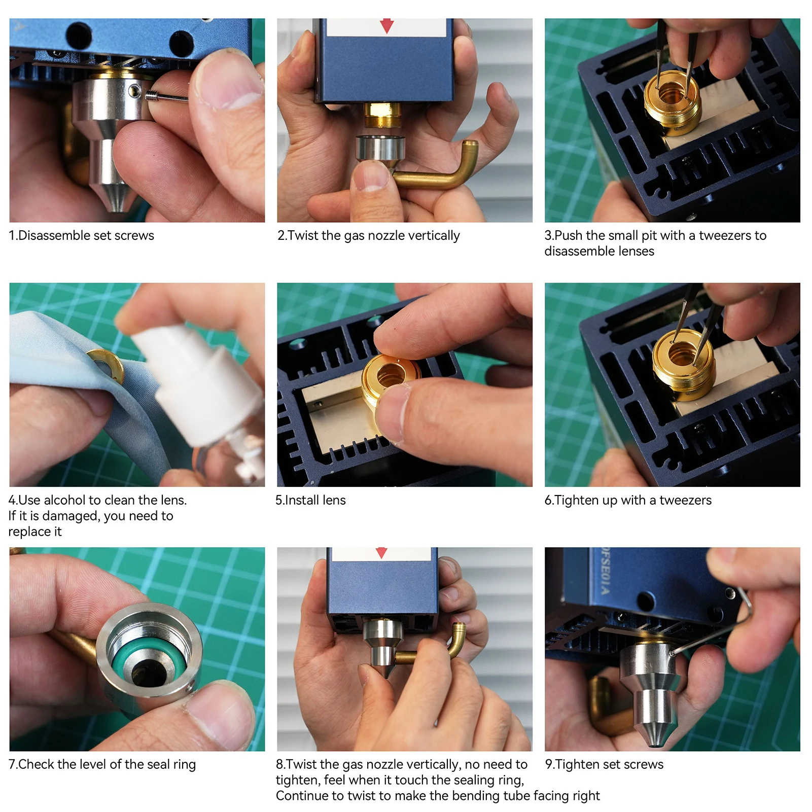 SCULPFUN 6pcs Laser Lens voor  - Industrial Laser Technology recensie en prijs
