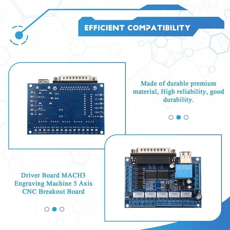 AT05-Driver Board MACH3 Gravee - Breakout Board Mach3 recensie en prijs