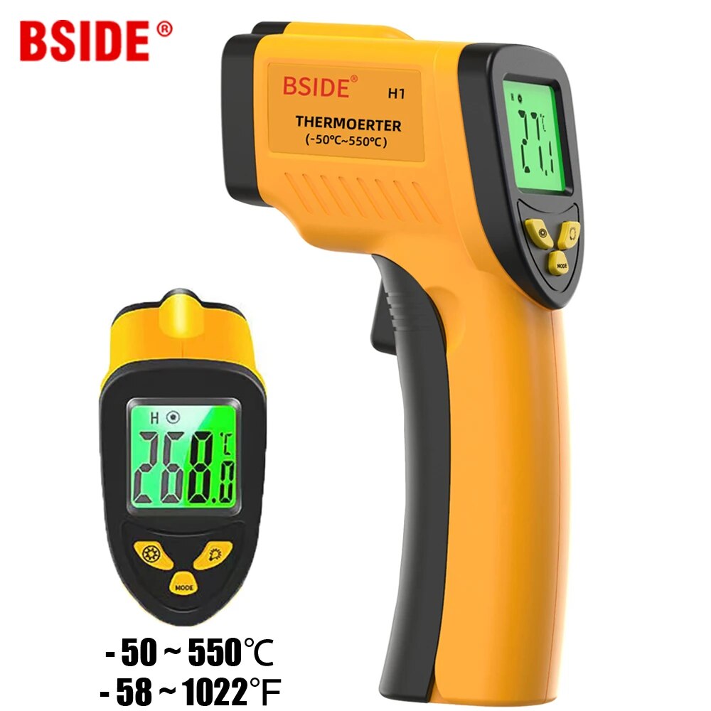 Digitale Infraroodthermometer- - Industrial Laser Thermometer Gun recensie en prijs