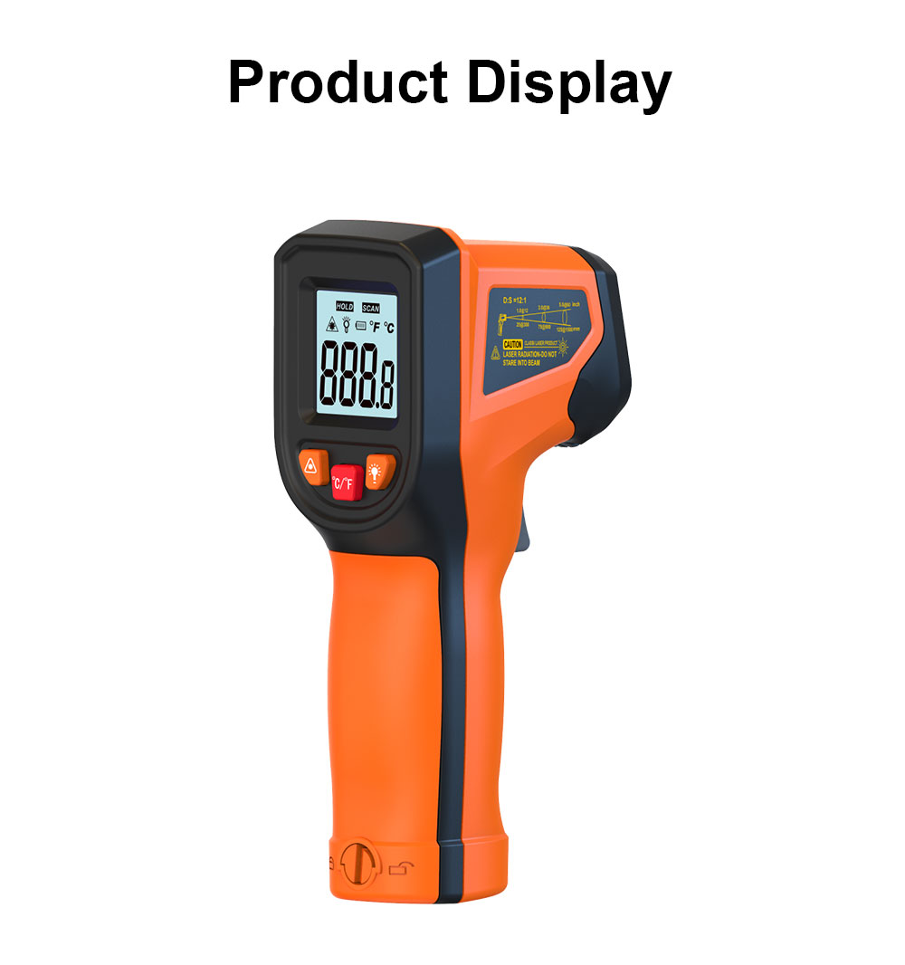 T600 T600A Digitale infraroodt - Industrial Laser Thermometer Gun recensie en prijs