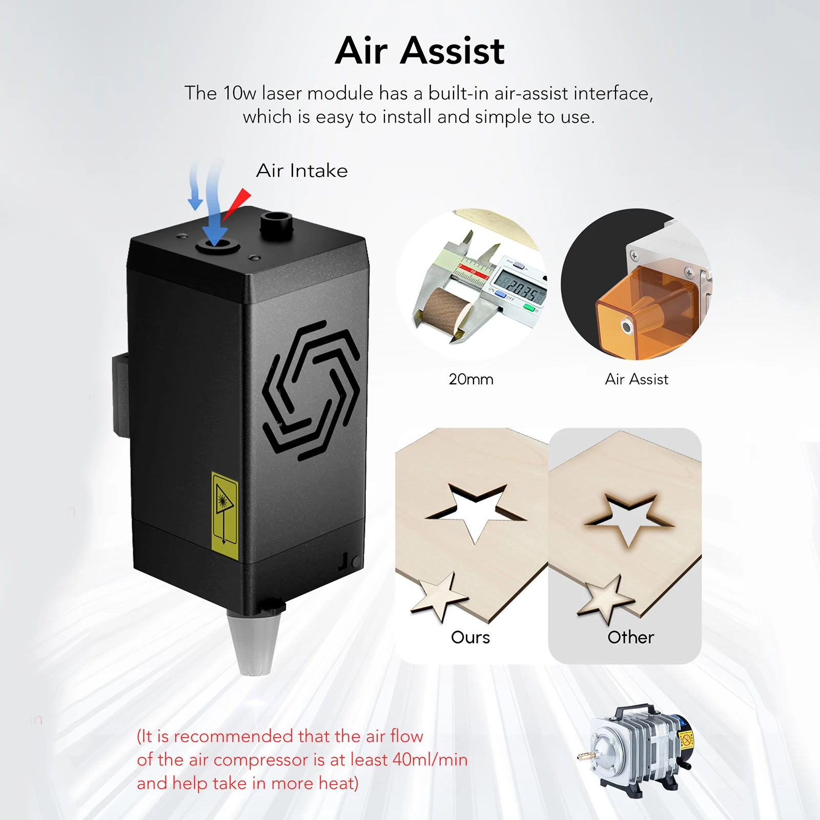 ORTUR LU2-10A 10W Hoge Precisi - Industrial Laser Technology recensie en prijs
