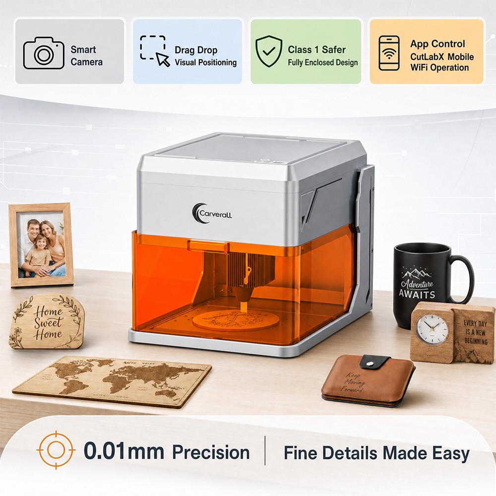 Carverall A1PRO 10W Lasergrave - Industrial Handheld Laser Engraver recensie en prijs