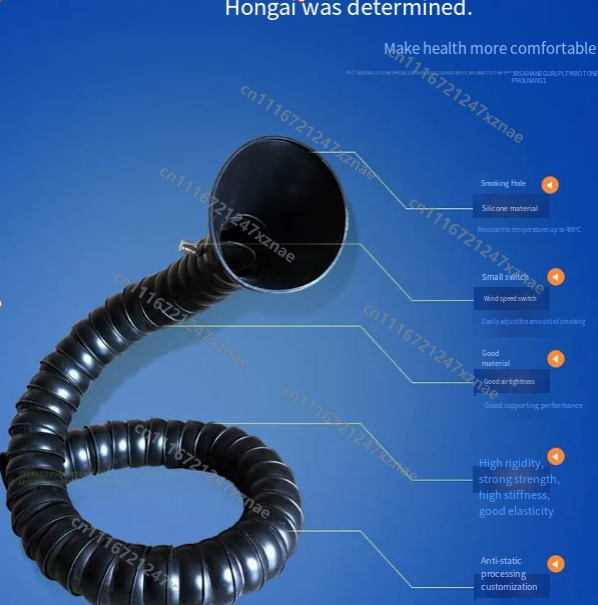 1M Flexibele Rookafvoerslang 1 - Industrial Laser Welding recensie en prijs