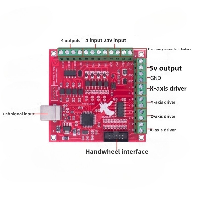 Breakout board CNC USB MACH3 1 - Breakout Board Mach3 recensie en prijs