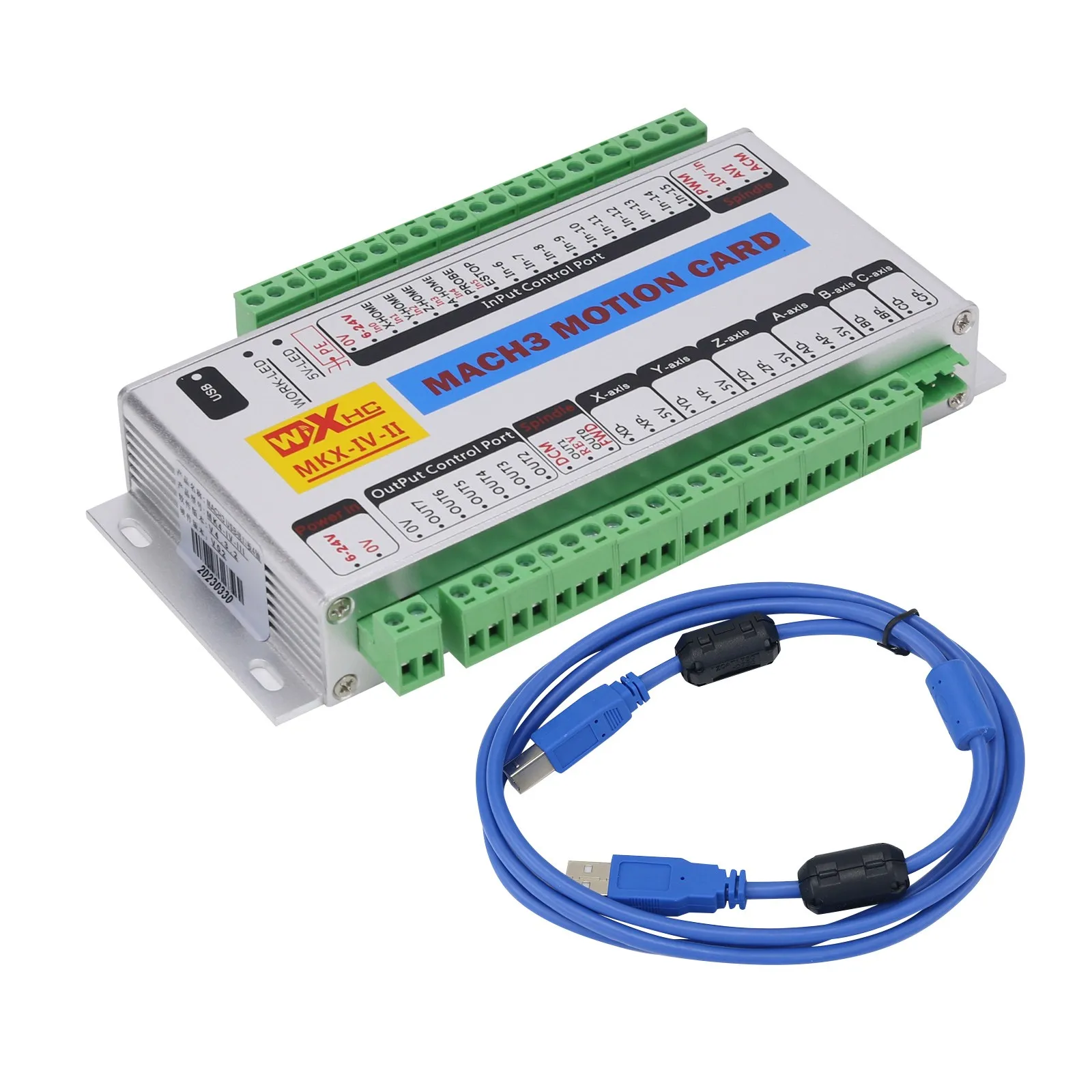 MK4-IV Mach3 Motion Card 4-ass - Breakout Board Mach3 recensie en prijs