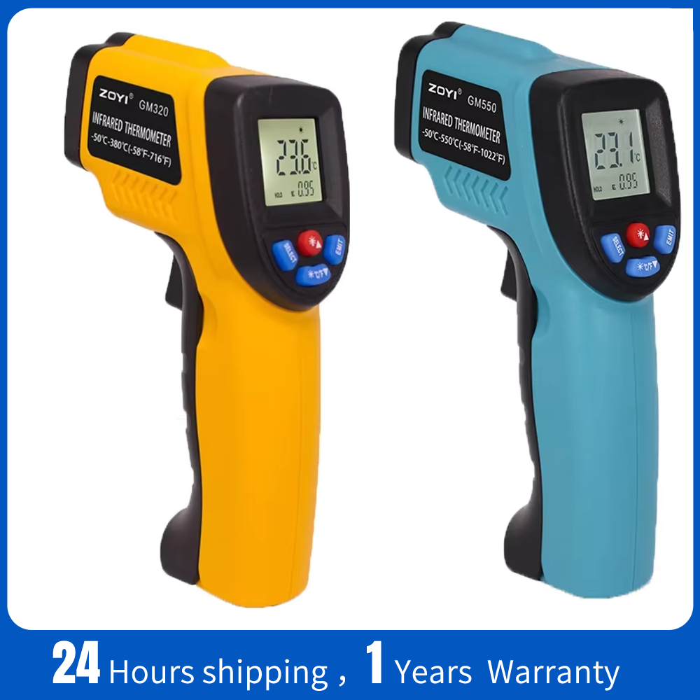 Draagbare infraroodthermometer - Industrial Laser Thermometer Gun recensie en prijs