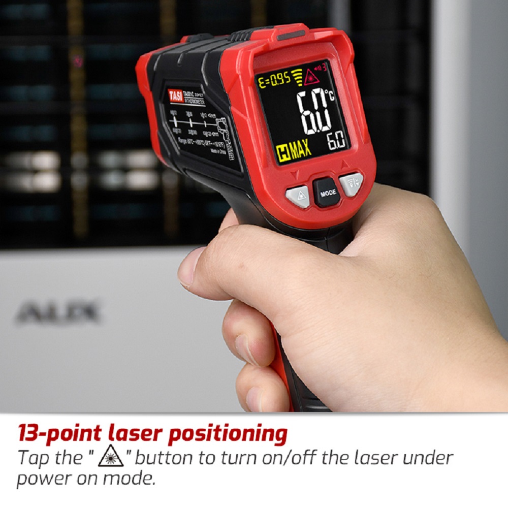 TASI TA601A TA601B TA601C Infr - Industrial Laser Thermometer Gun recensie en prijs